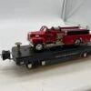 MTH New York Central Tinplate Flatcar With Fire Truck O SCALE Like New No Box(Mth New York Central Tinplate Flatcar With Fire Truck O Scale Like New No Box) -BRADY’S TRAINS MODELs 6769A615 641D 42BE 8F02 80C0FE84B701