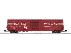 Lionel 6-82657 WESTERN MARYLAND SCALE 60' BOXCAR #38020 O SCALE NEW(Lionel 6 82657 Western Maryland Scale 60 Boxcar 38020 O Scale New)