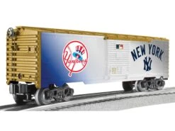 Lionel 6-82734 NEW YORK YANKEES COOPERSTOWN BOXCAR O SCALE NEW(Lionel 6 82734 New York Yankees Cooperstown Boxcar O Scale New)
