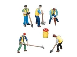 Lionel 6-83171 MOW WORKERS FIGURES PACK (5) O SCALE NEW(Lionel 6 83171 Mow Workers Figures Pack 5 O Scale New)