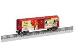 Lionel 6-83246 SHELL BILLBOARD ART BOXCAR O SCALE SZ NEW(Lionel 6 83246 Shell Billboard Art Boxcar O Scale New 1)