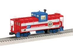 Lionel 6-84130 BURLINGTON NORTHERN WIDE VISION CABOOSE O SCALE NEW(Lionel 6 84130 Burlington Northern Wide Vision Caboose O Scale New)