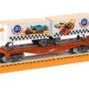 Lionel 6-84707 HOT WHEELS 50TH ANNIVERSARY FLATCAR W/ PIGGYBACK TRAILERS O SCALE NEW(Lionel 6 84707 Hot Wheels 50th Anniversary Flatcar W Piggyback Trailers O Scale New)