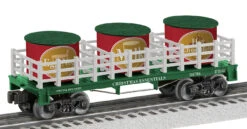 Lionel 6-84786 Christmas Essentials Barrel Car(Lionel 6 84786 Christmas Essentials Barrel Car)