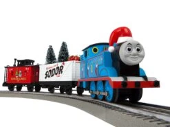 Lionel 6-85324 THOMAS & FRIENDS CHRISTMAS FREIGHT LIONCHIEF SET WITH BLUETOOTH O SCALE NEW(Lionel 6 85324 Thomas Friends Christmas Freight Lionchief Set With Bluetooth O Scale New) -BRADY’S TRAINS MODELs 685324P 02