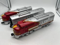 MTH Premier 20-2273-1 Santa Fe FT ABA Diesel Set - ATSF Cab S 167 - With Proto-Sound 2.0 & BCRO SCALE Used Excellent(Mth Premier 20 2273 1 Santa Fe Ft Aba Diesel Set Atsf Cab S 167 With Proto Sound 2 0 Bcr O Scale Used Excellent) -BRADY’S TRAINS MODELs 7462CA44 3264 4AF2 B379 B561111904F7