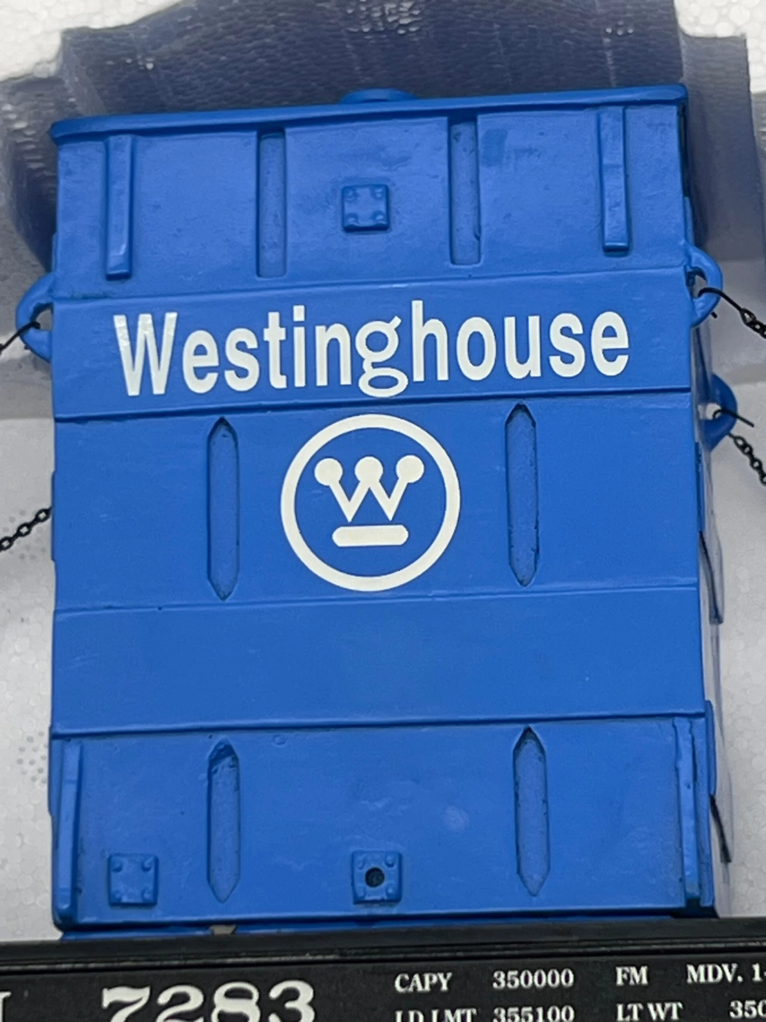 K-Line K692-1531 Westinghouse Die Cast Depressed Center EL Flatcar With Transformer O SCALEUsed Excellent(K Line K692 1531 Westinghouse Die Cast Depressed Center El Flatcar With Transformer O Scale Used Excellent) 4 K-Line K692-1531 Westinghouse Die Cast Depressed Center EL Flatcar With Transformer O SCALEUsed Excellent(K Line K692 1531 Westinghouse Die Cast Depressed Center El Flatcar With Transformer O Scale Used Excellent) - Image 2