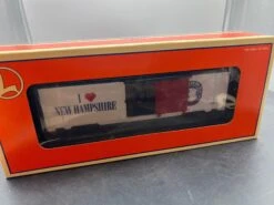 Lionel "I Love New Hampshire" Box Car #6-19970 O SCALE NEW(Lionel I Love New Hampshire Box Car 6 19970 O Scale New)