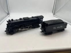 Lionel 6-38624 2-8-4 #8624 Rio Grande Berkshire Jr Locomotive &tenderO SCALE Used Excellent Damaged Box As Is(Lionel 6 38624 2 8 4 8624 Rio Grande Berkshire Jr Locomotive Tender O Scale Used Excellent Damaged Box)