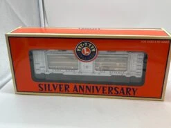 Lionel 6-52289 Silver Anniversary National Toy Train Museum Tca Bullion Boxcar O SCALE NEW(Lionel 6 52289 Silver Anniversary National Toy Train Museum Tca Bullion Boxcar O Scale New)