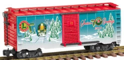 Lionel 8-87034 Large Scale 2010 Holiday Boxcar G Scale NEW(Lionel 8 87034 Large Scale 2010 Holiday Boxcar G Scale New)
