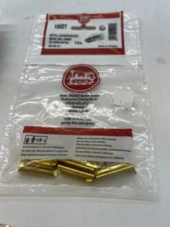 LGB 10001 Metal Rail Joiners, 10 Pieces G SCALE NEW(Lgb 10001 Metal Rail Joiners 10 Pieces G Scale New)