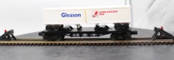 Lionel 6-52114 O Gauge NYC TTOS Flatcar With Gleason And SASIB Trailer O SCALE Like New(Lionel 6 52114 O Gauge Nyc Ttos Flatcar With Gleason And Sasib Trailer O Scale Like New)