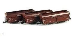 Marklin 8237 Large Volume Hopper 3-Car Set -- RAG Z SCALE (1:220)(Marklin 8237 Large Volume Hopper 3 Car Set Rag Z Scale 1 220)