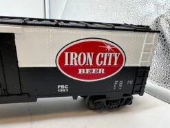 MTH Railking 30-7831 Iron City Beer Reefer Car #2. O SCALE Like New Wrong Box AB(Mth Railking 30 7831 Iron City Beer Reefer Car 2 O Scale Like New) -BRADY’S TRAINS MODELs 83669E54 A754 48B5 94D6 82D8C6439F6F