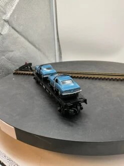 MTH Railking 30-7634 Featuring (2) Flatcar W/ Ertl 1969 Camaros O SCALE NEW(Mth Railking 30 7634 Featuring 2 Flatcar W Ertl 1969 Camaros O Scale New) -BRADY’S TRAINS MODELs 84DEC61A 016C 4F14 BCD6 65C5B8552512