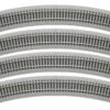 Lionel 871818010 20" RADIUS CURVE MAGNELOCK TRACK- 4 PACK HO SCALE NEW(Lionel 871818010 20 Radius Curve Magnelock Track 4 Pack Ho Scale New) -BRADY’S TRAINS MODELs 871818010 01