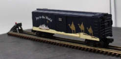 MTH 30-7426 Rail King 1998 Holiday Box Car O SCALE Like New(Mth 30 7426 Rail King 1998 Holiday Box Car O Scale Like New)