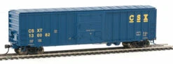 Walthers Mainline 910-2156 CSX 50' ACF Exterior Post Boxcar #130082 HO Scale(Walthers Mainline 910 2156 Csx 50 Acf Exterior Post Boxcar 130082 Ho Scale)