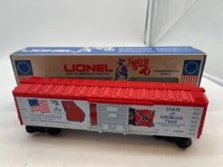 Lionel 6-7604 Spirit Of 76 State Of Georgia Boxcar. O Scale Used Excellent(Lionel 6 7604 Spirit Of 76 State Of Georgia Boxcar O Scale Used Excellent)