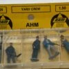 AHM 6001 Yard Crew Figures (set Of 5) HO SCALE NEW(Ahm 6001 Yard Crew Figures Set Of 5 Ho Scale New)