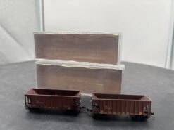 Walthers 932-50132,50133 Norfolk Southern NS No Herald Set Of 2 Greenville 100T 2 Bay Hoppers N SCALEWEATHERED AS IS Like New(Walthers 932 50132 50133 Norfolk Southern Ns No Herald Set Of 2 Greenville 100t 2 Bay Hoppers N Scale Weathered As Is Like New) -BRADY’S TRAINS MODELs 991FF5F9 3105 42E6 8936 F892EAE69AC2