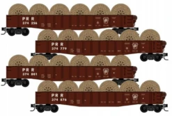 99300168 Micro Trains Pennsylvania PRR 4 Car Punner Pack Gondolas N-Scale(99300168 Micro Trains Pennsylvania Prr 4 Car Punner Pack Gondolas W)