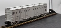 MTH 30-75107 Electric Trains Rail King Western Maryland Airslide Hopper Car O SCALE Like New(Mth 30 75107 Electric Trains Rail King Western Maryland Airslide Hopper Car O Scale Like New)