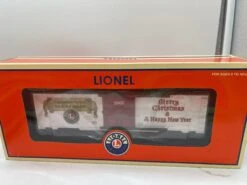 Lionel6-29954 2007 Dealer's Christmas Boxcar O SCALE NEW(Lionel 6 29954 2007 Dealers Christmas Boxcar O Scale New)