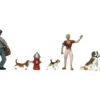 Woodland Scenics WDS1827 People & Pets Scale Figures HO Scale(Woodland Scenics A1827 People Pets Scale Figures Ho Scale)