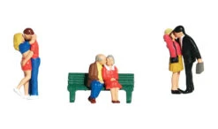 Woodland Scenics WDS1833 Lovers Scale Figures HO Scale(Woodland Scenics A1833 Lovers Scale Figures Ho Scale)