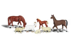 Woodland Scenics WDS1844 Livestock Figures HO Scale(Woodland Scenics A1844 Livestock Figures Ho Scale)