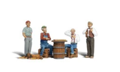 Woodland Scenics WDSA1848 Checker Players HO Scale(Woodland Scenics A1848 Checker Players Ho Scale)