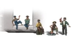 Woodland Scenics WDSA1860 Hobos Scale Figures HO Scale(Woodland Scenics A1860 Hobos Scale Figures Ho Scale)