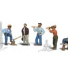 Woodland Scenics WDSA1876 Lumberjacks Figures HO Scale(Copy Of Woodland Scenics Wds1874 Casual People Ho Scale)