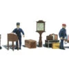 Woodland Scenics WDSA1909 Depot Workers & Accessories HO Scale(Woodland Scenics Wds1900 Depot Workers Accessories Ho Scale)