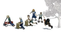 Woodland Scenics WDSA1921 Playtime HO Figures(Woodland Scenics Wds 1921 Playtime Ho Figures)