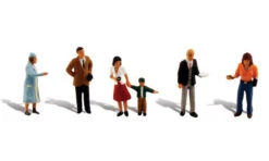 Woodland Scenics WDSA1959 People Going Places Scale Figures HO Scale(Woodland Scenics A1959 People Going Places Scale Figures Ho Scale)