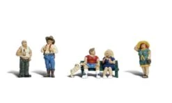 Woodland Scenics WDS2728 Full Figured Folks Scale Figures O Scale New(Woodland Scenics A2728 Full Figured Folks Scale Figures O Scale)