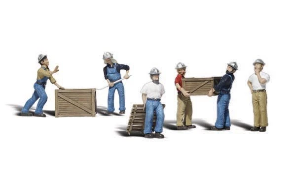Woodland Scenics WDS2729 Dock Workers Scale Figures O Scale(Woodland Scenics A2729 Dock Workers Scale Figures O Scale) 3 Woodland Scenics WDS2729 Dock Workers Scale Figures O Scale(Woodland Scenics A2729 Dock Workers Scale Figures O Scale)