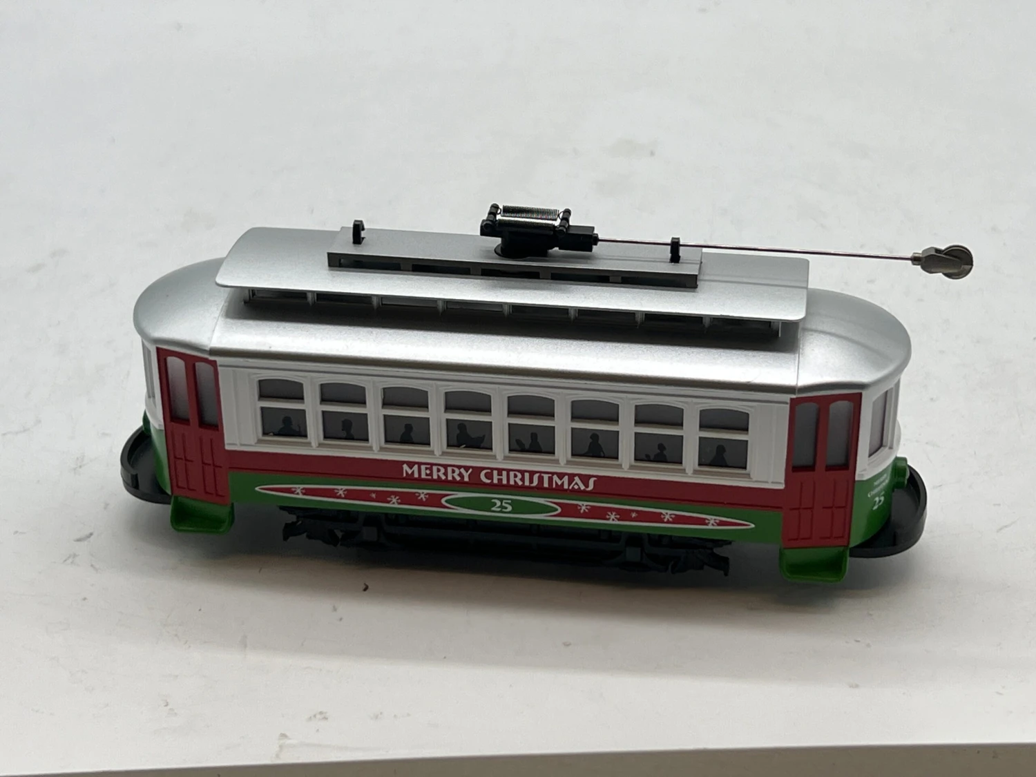 MTH Railking 30-5146 Christmas Bump-n-Go Trolley - #25 O SCALE Used Excellent No Box(Mth Railking 30 5146 Christmas Bump N Go Trolley 25 O Scale Used Excellent No Box) 4 MTH Railking 30-5146 Christmas Bump-n-Go Trolley - #25 O SCALE Used Excellent No Box(Mth Railking 30 5146 Christmas Bump N Go Trolley 25 O Scale Used Excellent No Box) - Image 2