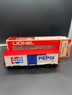 Lionel 6-7800 Pepsi Boxcar "Join The Pepsi Generation"O SCALE Like New(Lionel 6 7800 Pepsi Boxcar Join The Pepsi Generation O Scale Like New)