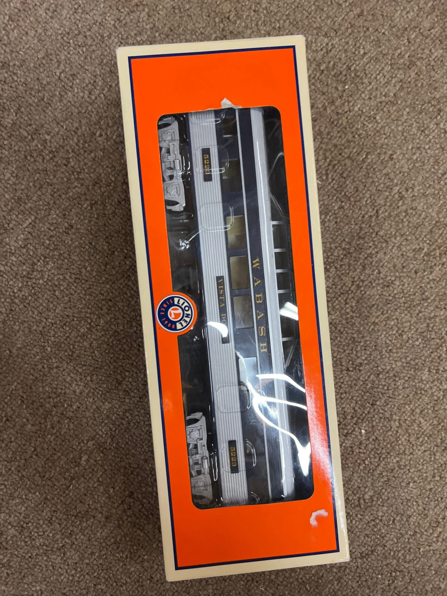 Lionel 6-35223 WABASH THE BLUE BIRD PASSENGER Vista Dome Car O SCALE NEW(Lionel 6 35223 Wabash The Blue Bird Passenger Vista Dome Car O Scale New) 4 Lionel 6-35223 WABASH THE BLUE BIRD PASSENGER Vista Dome Car O SCALE NEW(Lionel 6 35223 Wabash The Blue Bird Passenger Vista Dome Car O Scale New) - Image 2