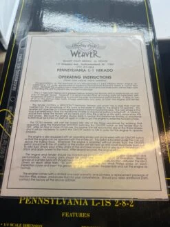 Weaver 1138 BRASS PRR 2-8-2 L-1S Mikado Steam Locomotive #1138 - 3 Rail O SCALE Like New(Weaver 1138 Brass Prr 2 8 2 L 1s Mikado Steam Locomotive 1138 3 Rail O Scale Like New) -BRADY’S TRAINS MODELs AC93E170 C56F 4C08 B643 CA8F278A8565