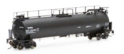 Athearn ATHG67934 HO TankTrain Intermediate, GATX/Black Small #28228 HO SCALE NEW(Athearn Athg67934 Ho Tanktrain Intermediate Gatx Black Small 28228 Ho Scale New)