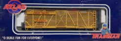 Atlas O 0609-1 Union Pacific #47630 40' Stock Car - Used Damaged Box(Atlas O 0609 1 Union Pacific 47630 40 Stock Car Used Damaged Box)
