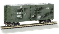 Bachmann 18520 NEW YORK CENTRAL NYC 40' STOCK CAR HO SCALE NEW(Bachmann 18520 New York Central Nyc 40 Stock Car Ho Scale New)