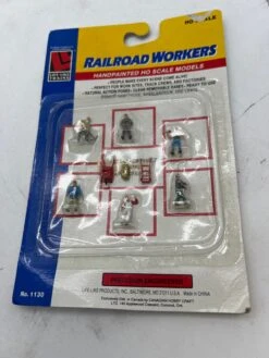 Life Like 1130 HO Railroad Worker Figures Set Of 6 HO SCALE NEW(Life Like 1130 Ho Railroad Worker Figures Set Of 6 Ho Scale New)