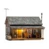 Woodland Scenics WDS BR5869 WDS5869 Rustic Cabin - O Scale NEW(Woodland Scenics Wds Br5869 Wds5869 Rustic Cabin O Scale Limited New)