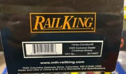 MTH Railking 30-74407 Harley-Davidson Box Car #Xmas 2006. Exclusive Dealer Christmas Boxcar Limited O SCALE NEW(Mth Railking 30 74407 Harley Davidson Box Car Xmas 2006 Exclusive Dealer Christmas Boxcar Limited O Scale New) -BRADY’S TRAINS MODELs CC7FC966 6E40 4E9F 86EA B07669E7E242